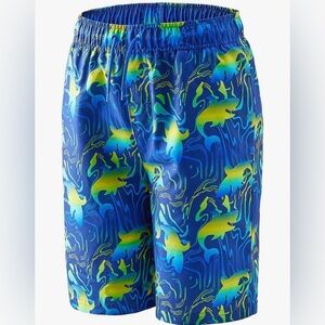 Barracuda Bay Boys Swim Trunks